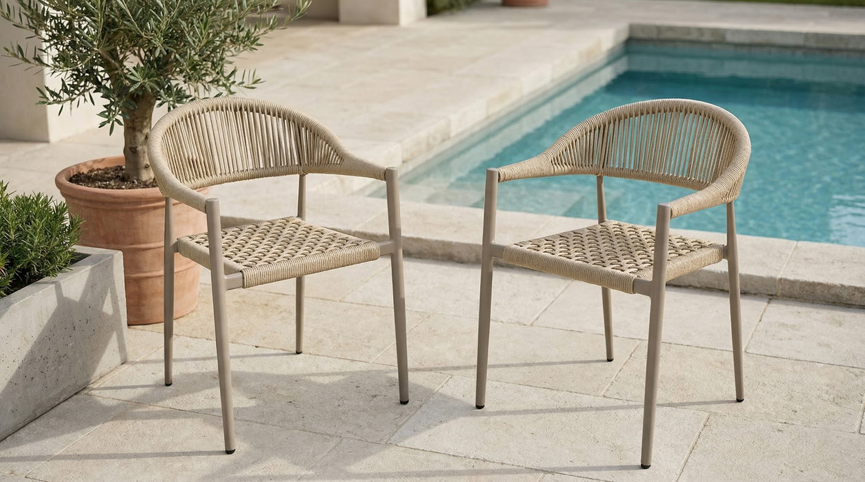 Trinity Dining Chair Champagne (Set of 2)