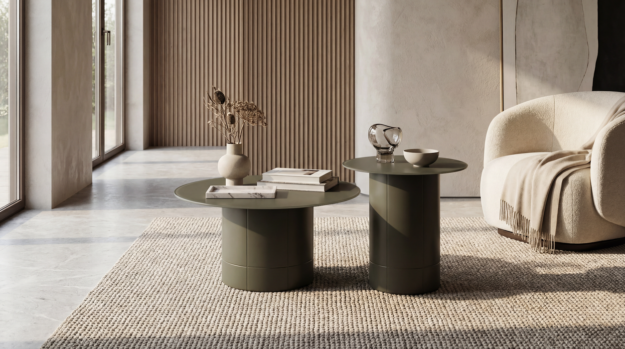 Juno Coffee Table Matte Khaki