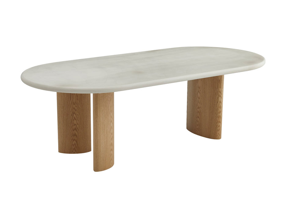 Everly Dining Table Pebble