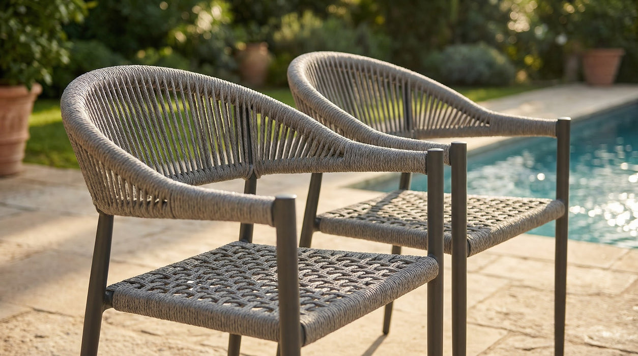 Trinity Dining Chair Charcoal (Set of 2)
