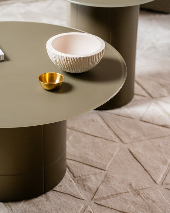 Juno Side Table Matte Khaki