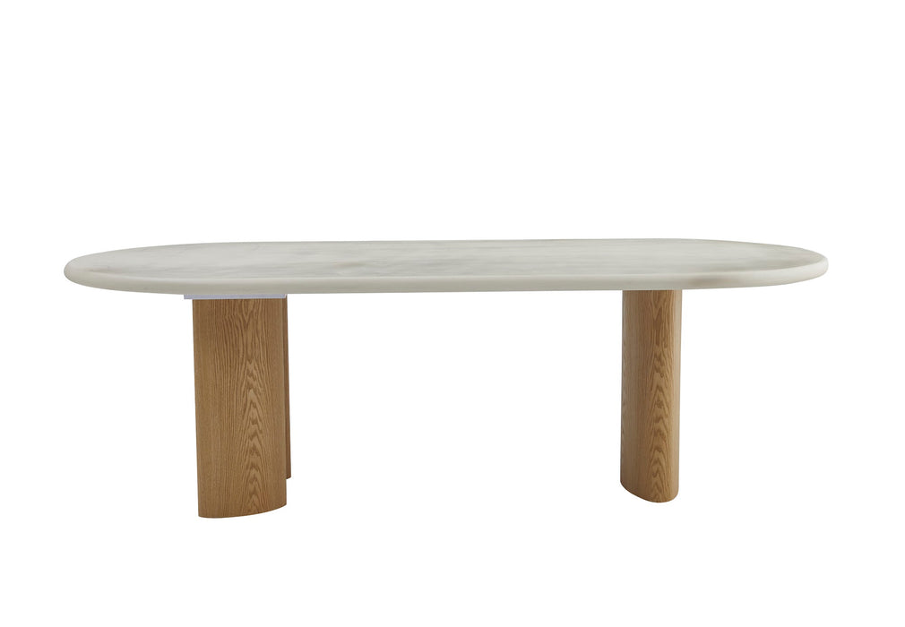 Everly Dining Table Pebble