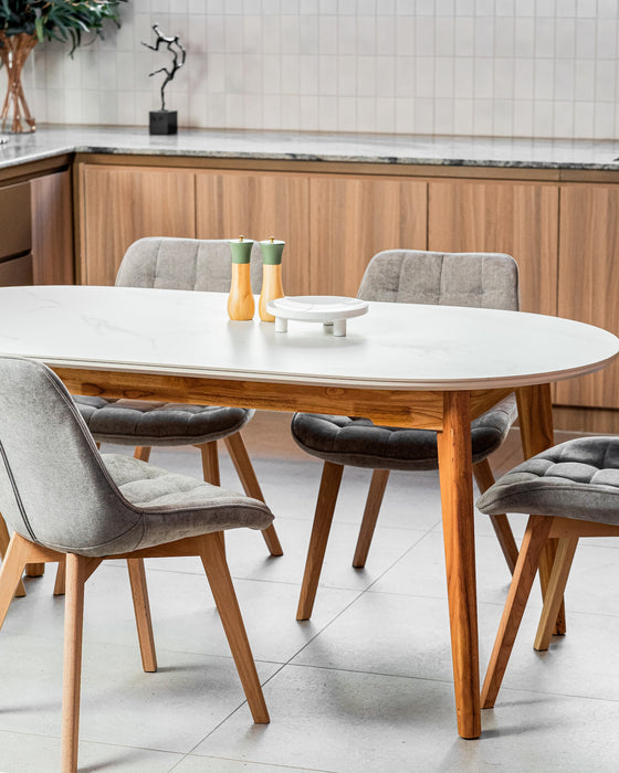 Finlor Dining Table Snow White
