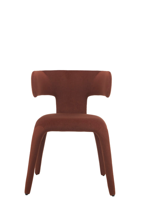 Tauren Dining Chair Rust (Set of 2)