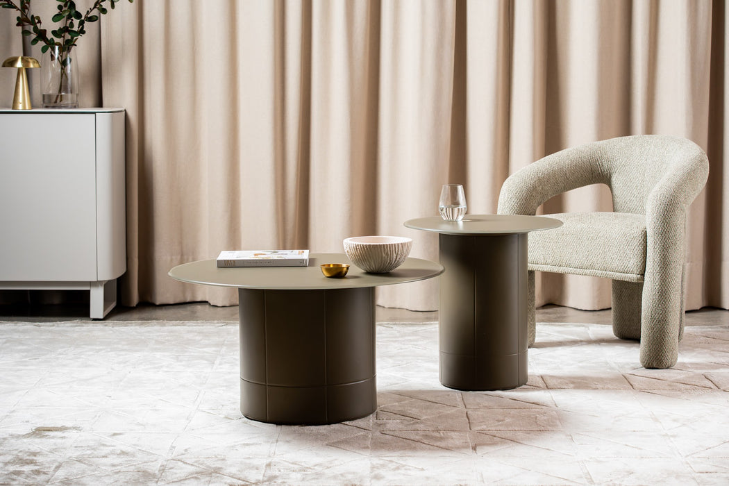 Juno Side Table Matte Khaki