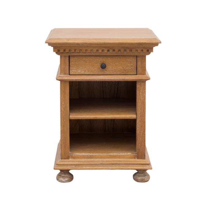 Augusta 1 Drawer Bedside Cabinet