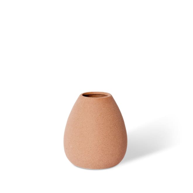 Finley Tub Vase - Terracotta, 21cm (H)