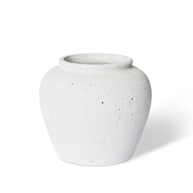Bexley Pot - White, 29cm (H)