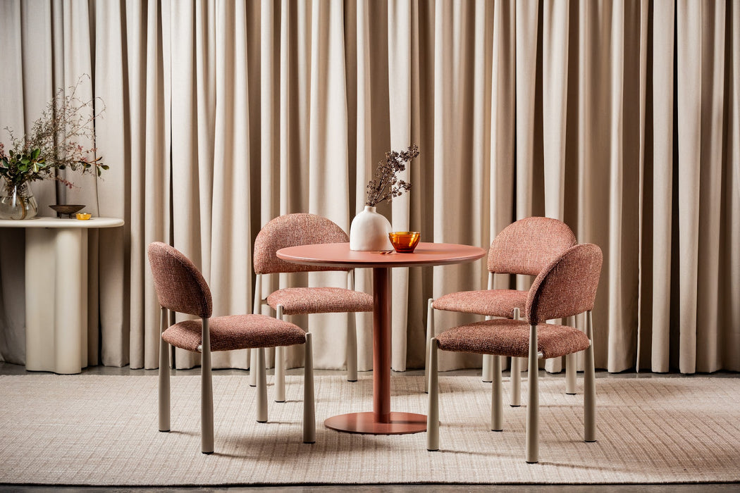 Palisade Dining Table Matte Dusty Rose