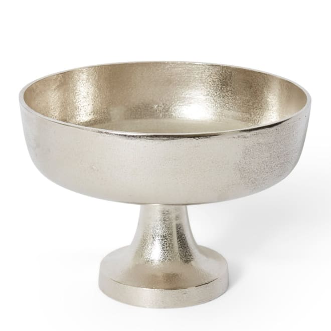 Dixson Footed Bowl - Nickel, 22cm (H)