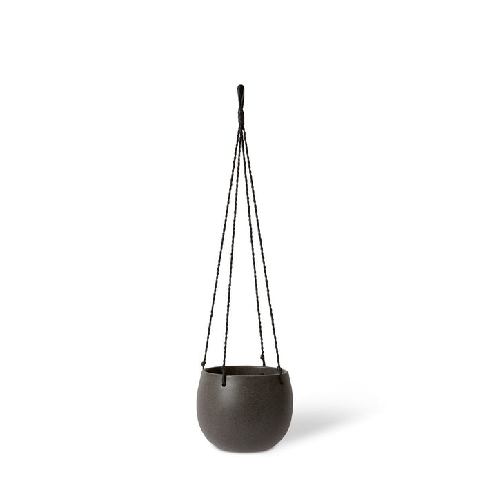 Meyer Hanging Bowl - Black, 15cm (H)