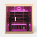 Kylin Premium Full Spectrum Low EMF Infrared Sauna Room 4 Person H6420 (Floor Heater included)