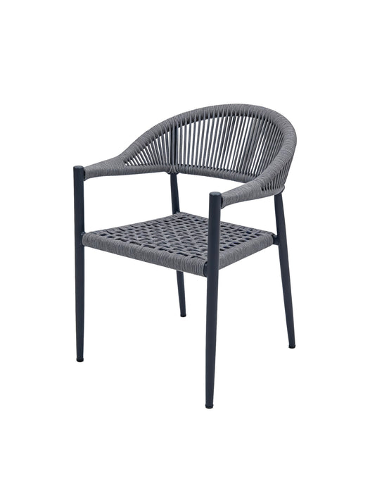 Trinity Dining Chair Charcoal (Set of 2)