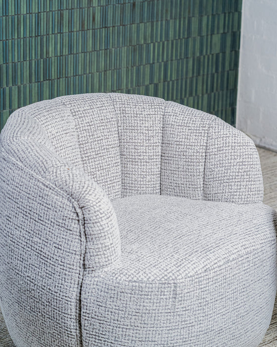 Armington Swivel Occasional Chair Grey