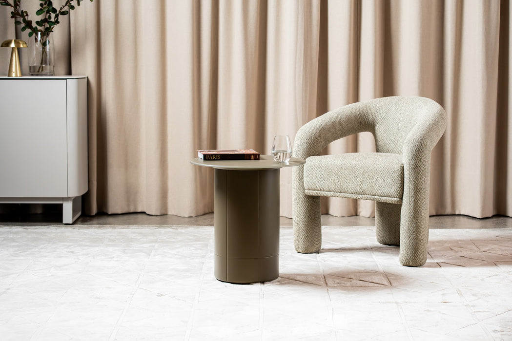 Juno Side Table Matte Khaki