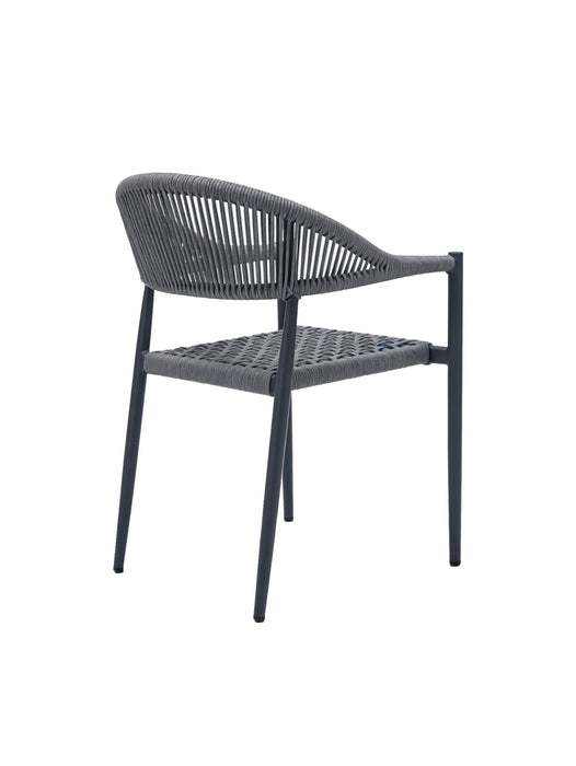 Trinity Dining Chair Charcoal (Set of 2)