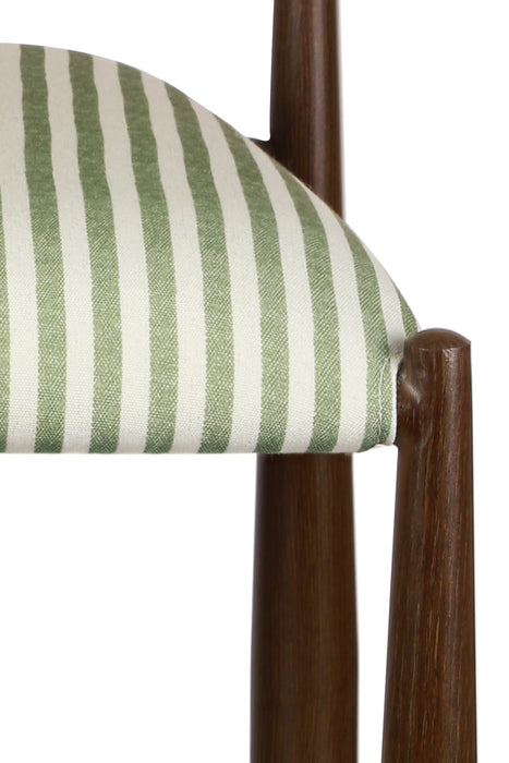 Elara Dining Chair Moss / Walnut (Set of 2)