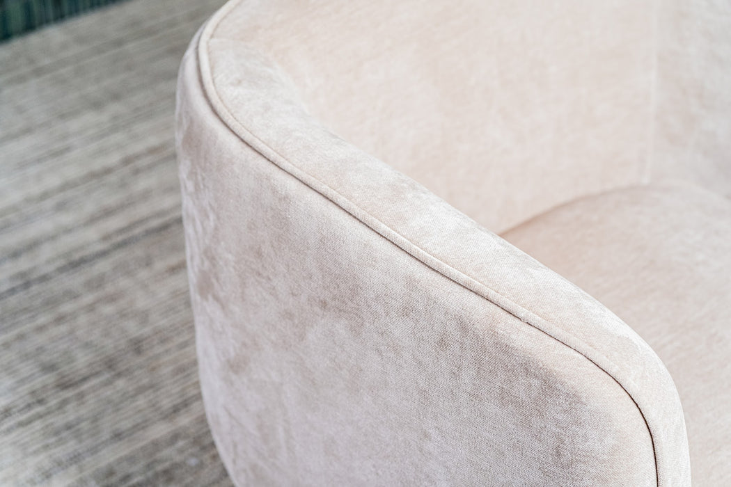 Chavelle Swivel Occasional Chair Latte
