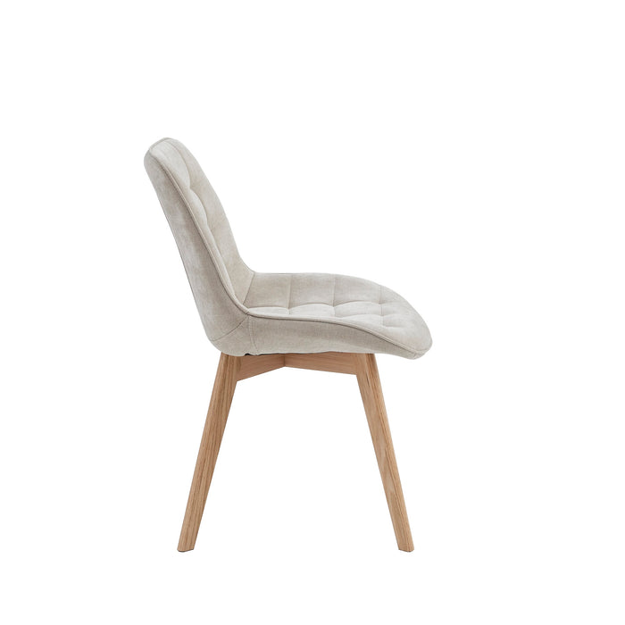 Foresta Dining Chair Taupe / Natural (Set of 2)