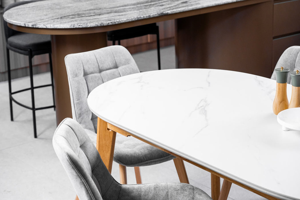 Finlor Dining Table Snow White