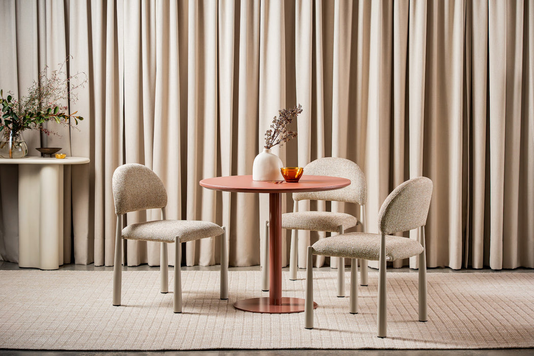 Palisade Dining Table Matte Dusty Rose