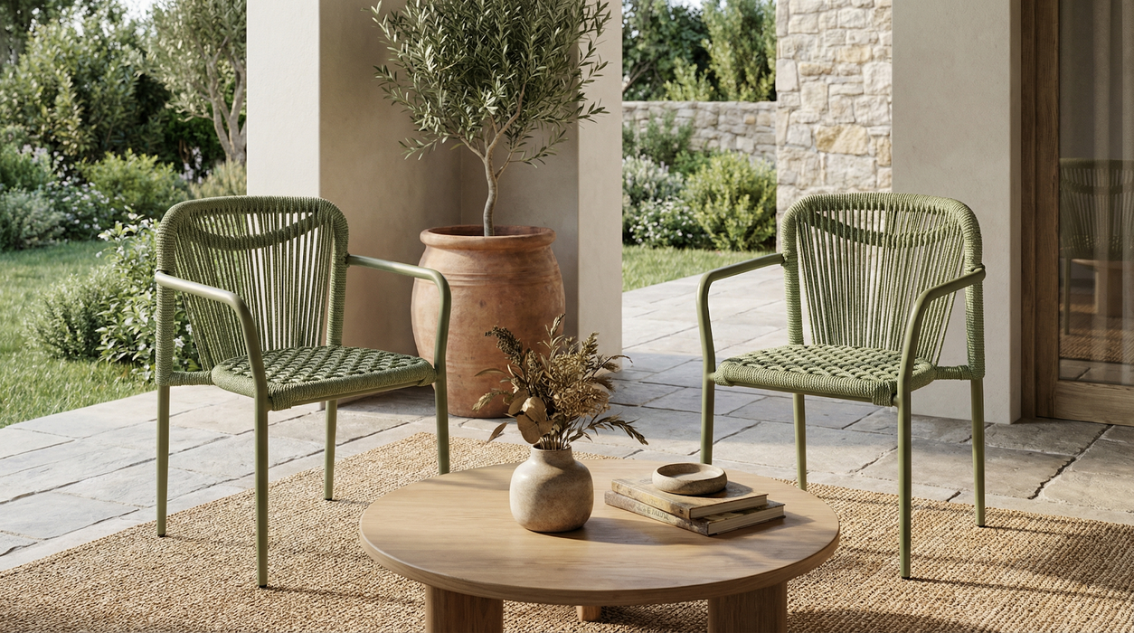 Hensley Dining Chair Lime (Set of 2)