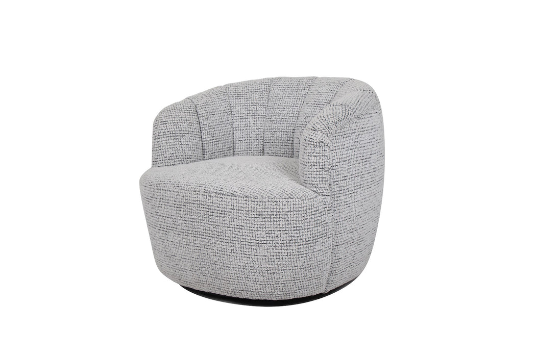 Armington Swivel Occasional Chair Grey