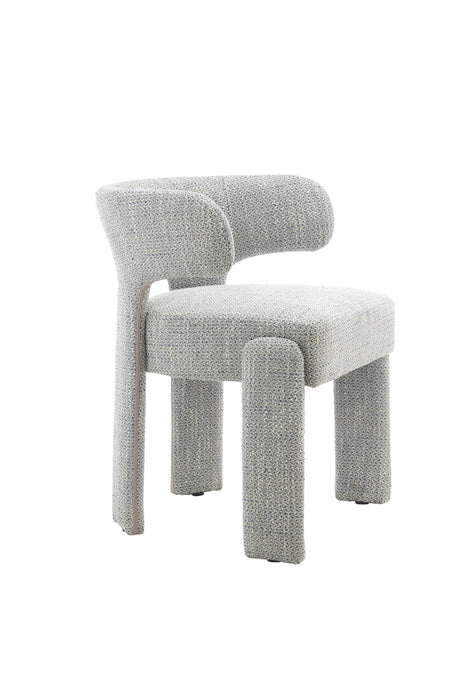 Genoa Dining Chair Blue Grey (Set of 2)