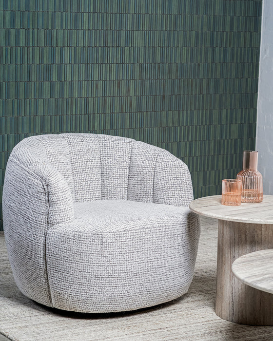 Armington Swivel Occasional Chair Grey