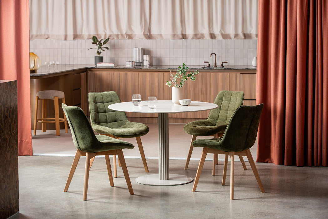 Amara Dining Table Grigio/ Matte Tofu