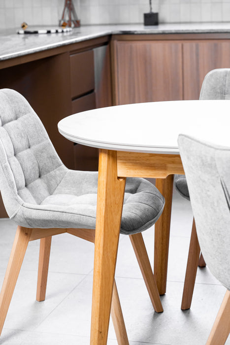 Finlor Dining Table Snow White