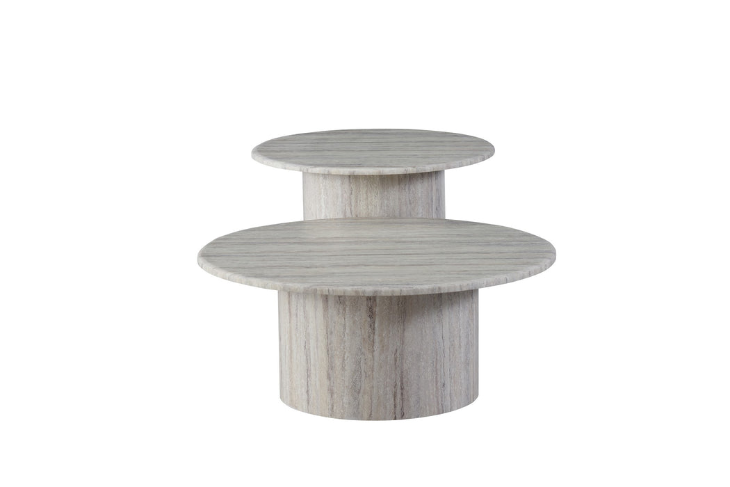 Serin Coffee Table Grey Marble