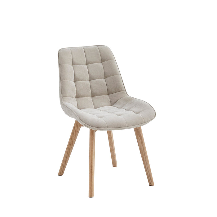 Foresta Dining Chair Taupe / Natural (Set of 2)