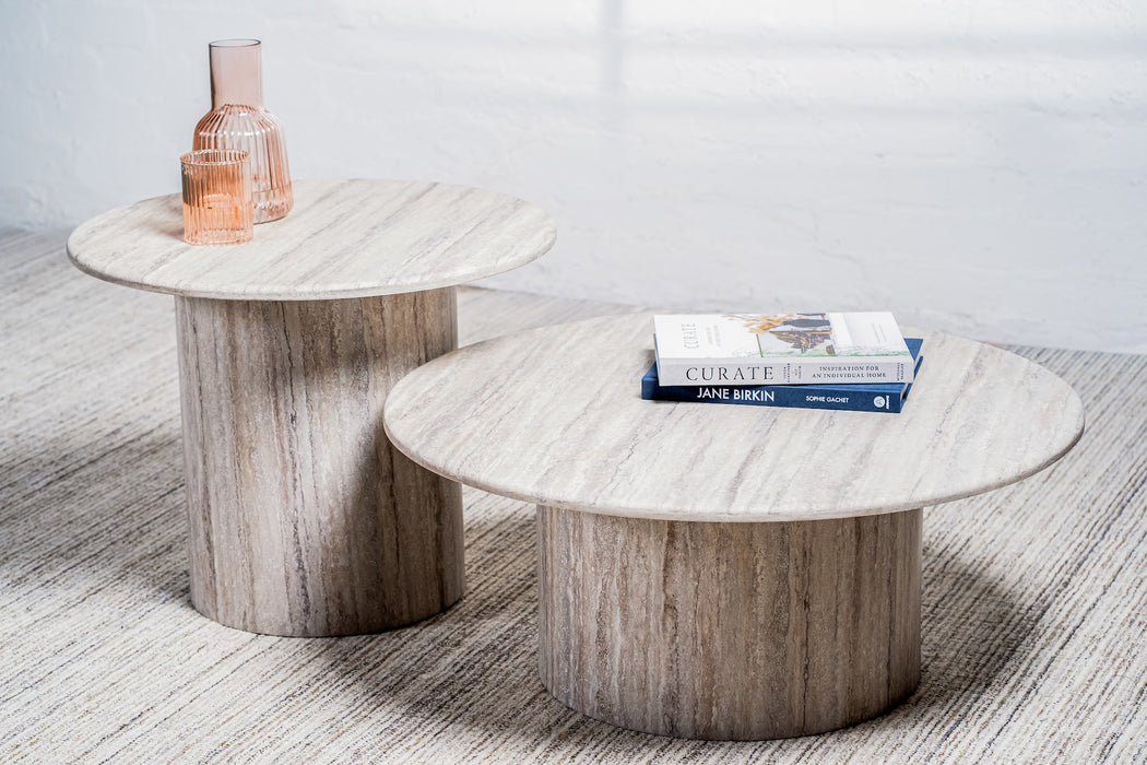 Serin Coffee Table Grey Marble