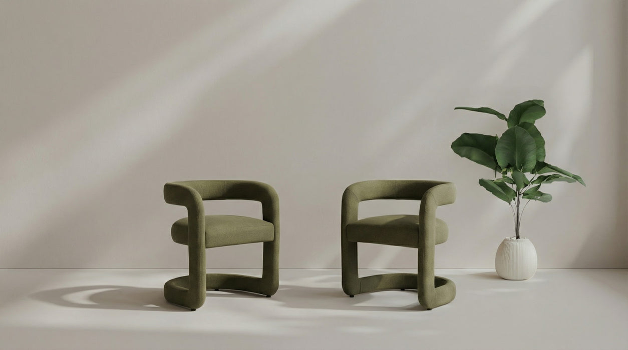 Torren Dining Chair Olive (Set of 2)