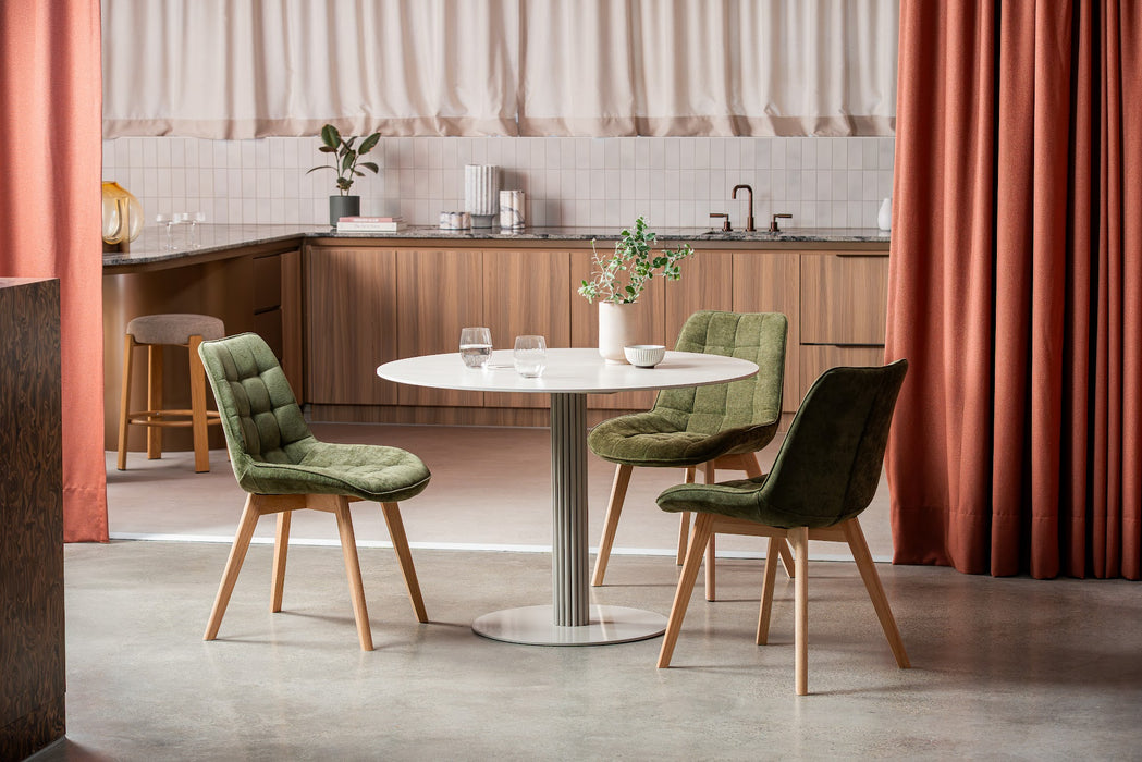 Amara Dining Table Grigio/ Matte Tofu