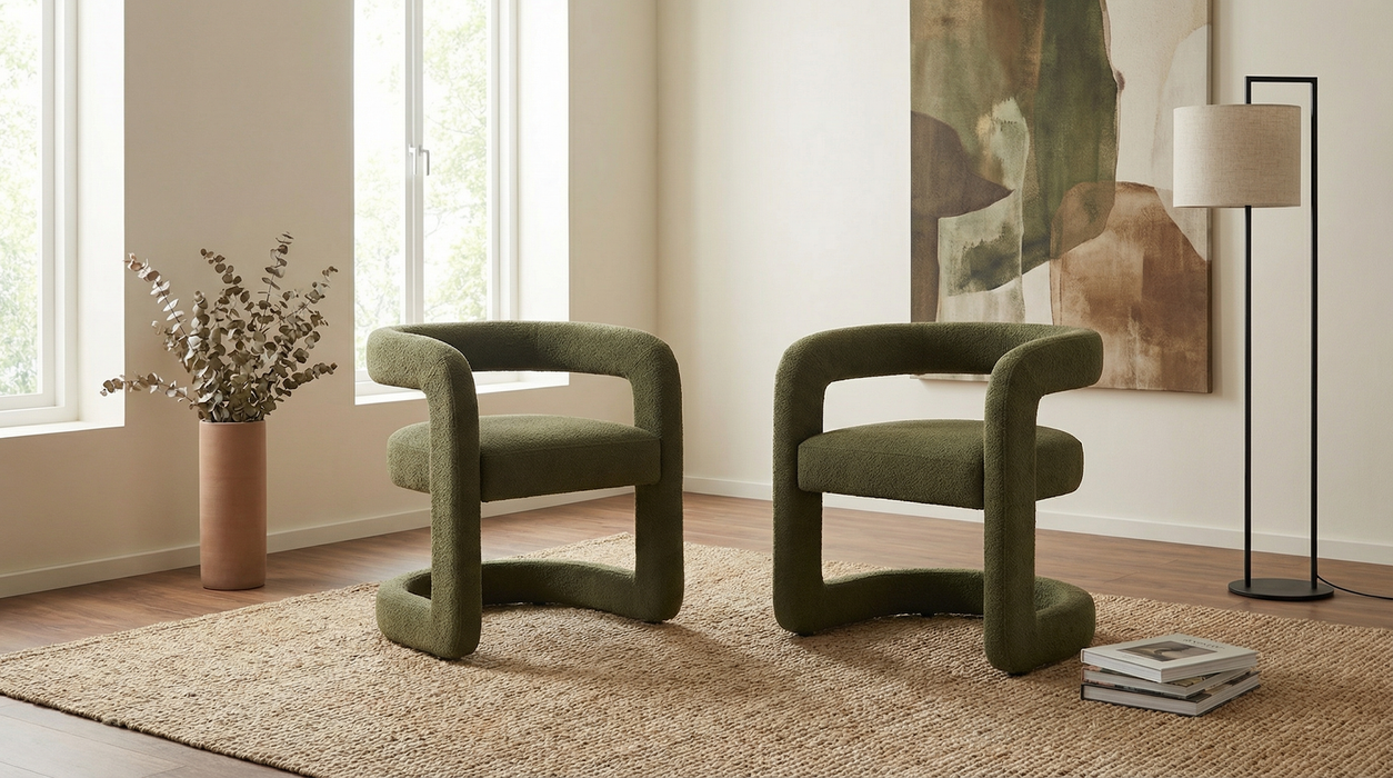 Torren Dining Chair Olive (Set of 2)