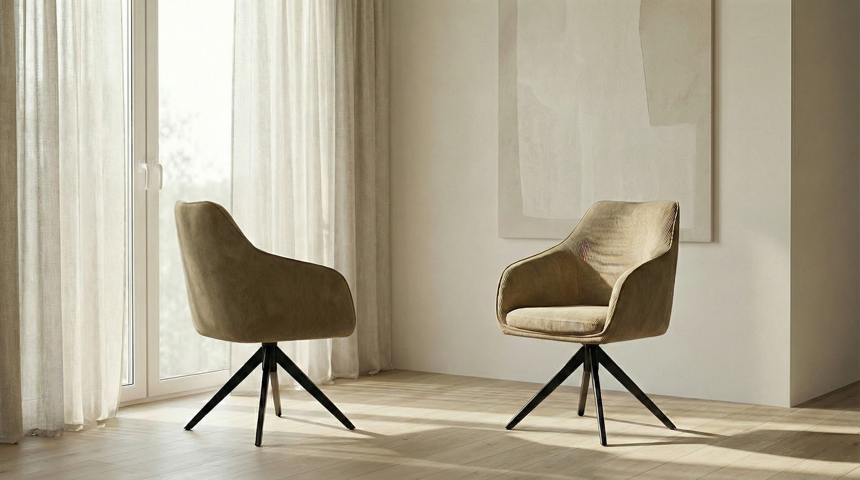 Otis Rotation Dining Chair Olive (Set of 2)