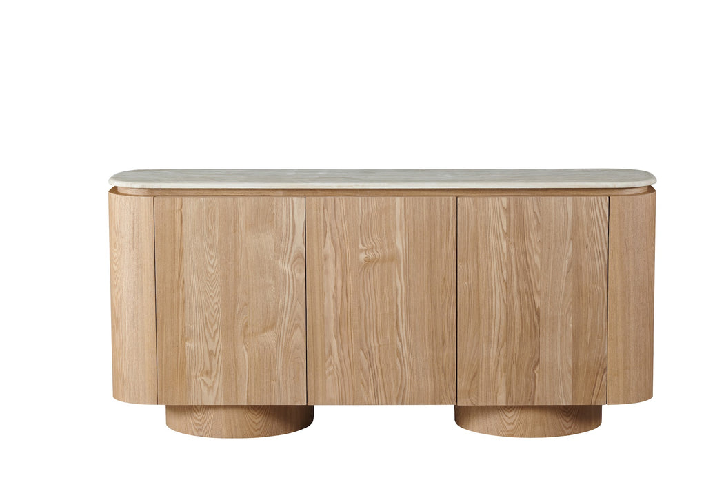 Westbury Buffet White Travertine