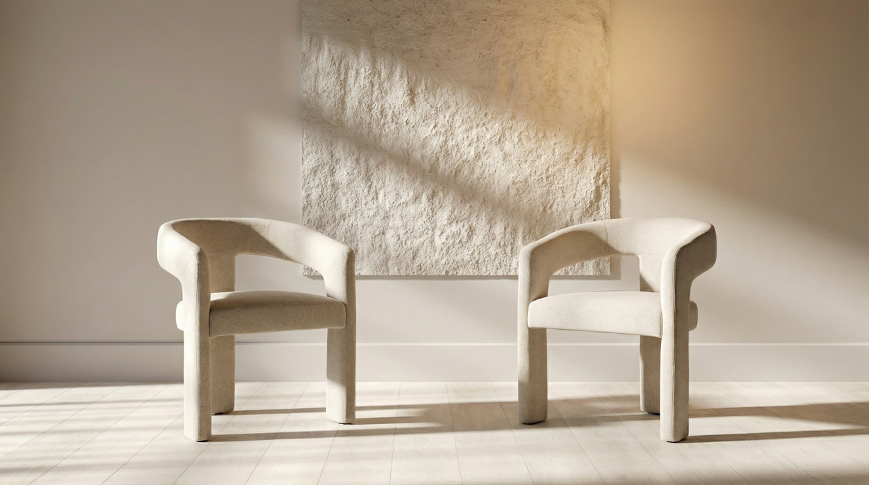 Prestin Dining Chair Sand (Set of 2)