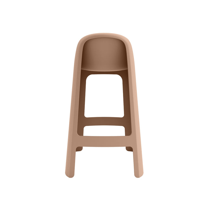 Byron Outdoor Bar Stool Mocha Brown (Set of 2)