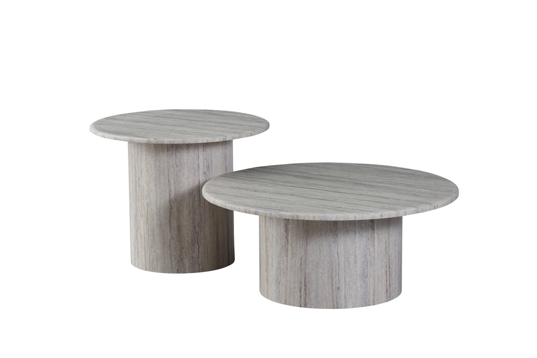 Serin Coffee Table Grey Marble