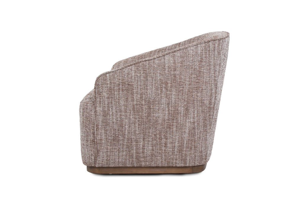Austell Swivel Occasional Chair Chestnut