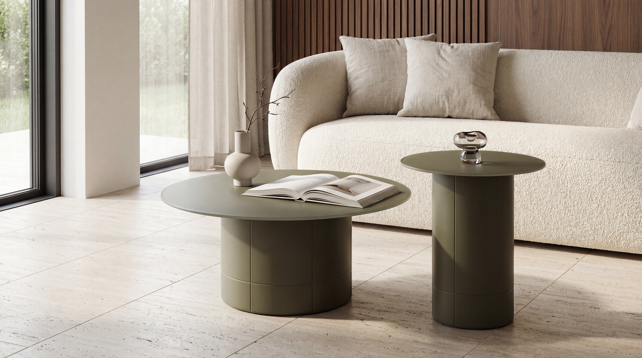 Juno Coffee Table Matte Khaki