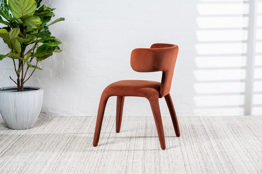 Tauren Dining Chair Rust (Set of 2)