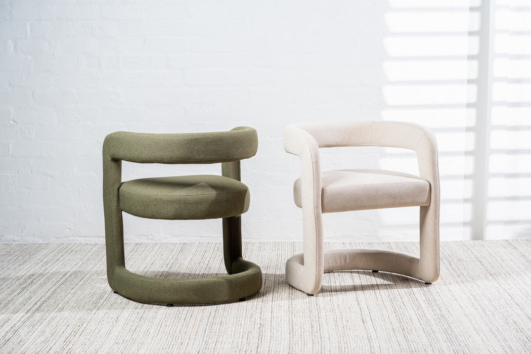 Torren Dining Chair Olive (Set of 2)