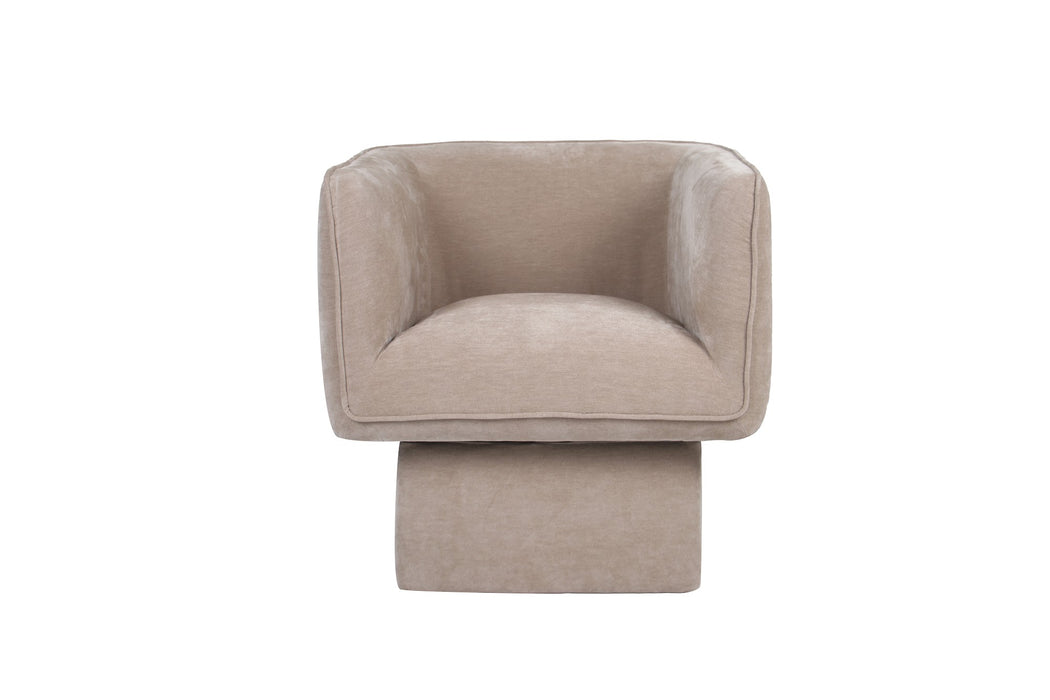Chavelle Swivel Occasional Chair Latte