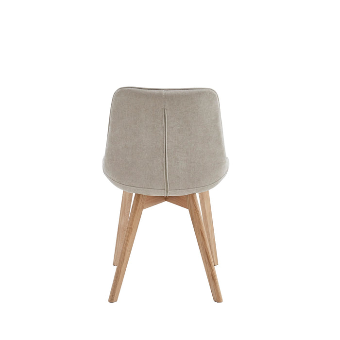 Foresta Dining Chair Taupe / Natural (Set of 2)