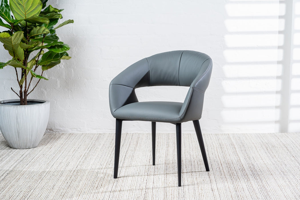 Loxley Dining Chair Charcoal (Set of 2)