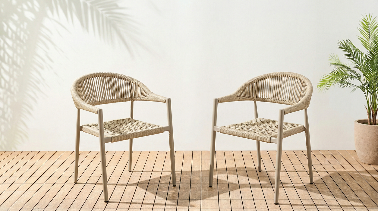 Trinity Dining Chair Champagne (Set of 2)